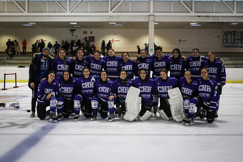 Un triunfo y una derrota para el Kosner Club Hielo Huarte